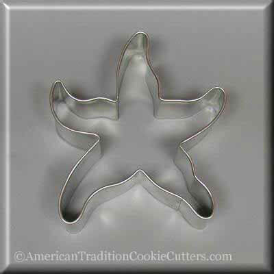 3.75 inch Starfish Metal Cookie Cutter