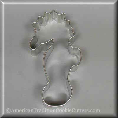 4 inch Seahorse Metal Cookie Cutter