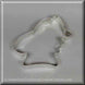 4.5 inch Fireman's Head Metal Cookie Cutter