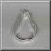 3.25 inch Pear Metal Cookie Cutter