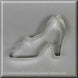 4 inch Shoe or Slipper With Bow Metal Cookie Cutter