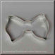 5 inch Bow Tie Metal Cookie Cutter