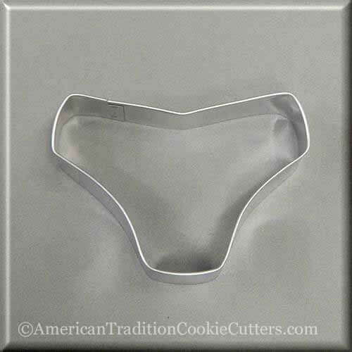 4 inch Bikini Bottom Metal Cookie Cutter