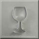 4 inch Wine Glass Metal Cookie Cutter