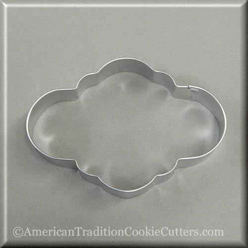 4.5 inch Plaque Metal Cookie Cutter