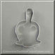 4 inch Candy Carmel Apple Metal Cookie Cutter