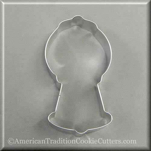 4.5 inch Gumball Machine Metal Cookie Cutter