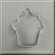 4 inch Cupcake Metal Cookie Cutter