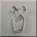 4 inch Dress Metal Cookie Cutter