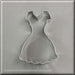 4 inch Dress Metal Cookie Cutter