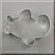 4 inch Airplane Metal Cookie Cutter
