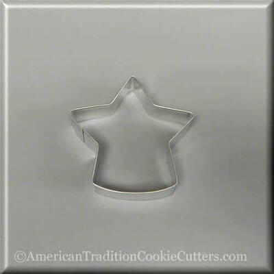 3.5" Standing Star Metal Cookie Cutter