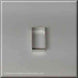 2 inch X 1.125 inch Rectangle Biscuit Metal Cookie Cutter