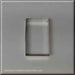 3.5 inch X 2.0625 inch Rectangle Biscuit Metal Cookie Cutter