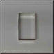 3.5 inch X 2.0625 inch Rectangle Biscuit Metal Cookie Cutter