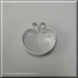 3.75 inch Apple or Tomato Metal Cookie Cutter