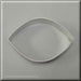 5.5 inch Eye or Football Metal Cookie Cutter