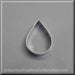 2.5 inch Tear Drop Rain Flower Petal Metal Cookie Cutter