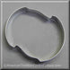 4.75 inch Plaque or Frame Metal Cookie Cutter