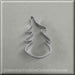 3.25 inch Christmas Tree Metal Cookie Cutter