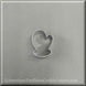 1.75 inch Mini Mitten Metal Cookie Cutter