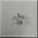 1.75 inch Mini Folk Star or Starfish Metal Cookie Cutter