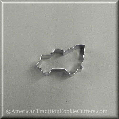 2.5 inch Mini Truck with Tree Metal Cookie Cutter