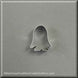 2 inch Mini Halloween Ghost Costume Metal Cookie Cutter
