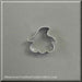 2 inch Mini Pumpkin in Hat Metal Cookie Cutter
