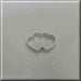 1.75 inch Mini Double Heart Metal Cookie Cutter