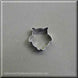 1.75 inch Mini Owl Metal Cookie Cutter