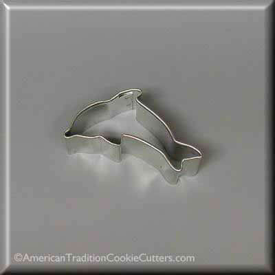 2 inch Mini Dolphin Metal Cookie Cutter