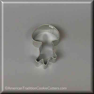 2 inch Mini Jellyfish Metal Cookie Cutter
