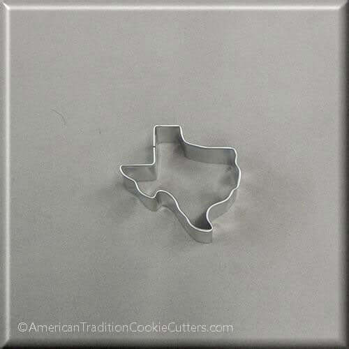 2 inch Mini Texas Metal Cookie Cutter