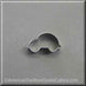 2 inch Mini Compact Car Metal Cookie Cutter