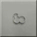 1.75 inch Mini Double Wedding Rings Metal Cookie Cutter