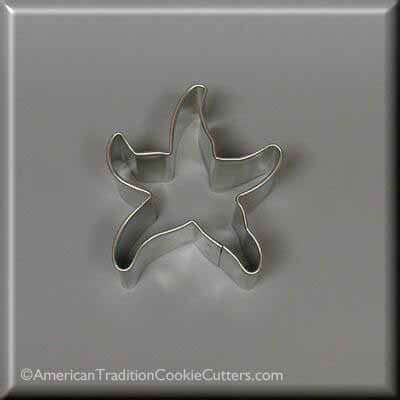 2.5 inch Mini Starfish Metal Cookie Cutter