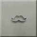 2 inch Mini Mustache Metal Cookie Cutter