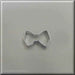 1.75 inch Mini Bow Tie Metal Cookie Cutter