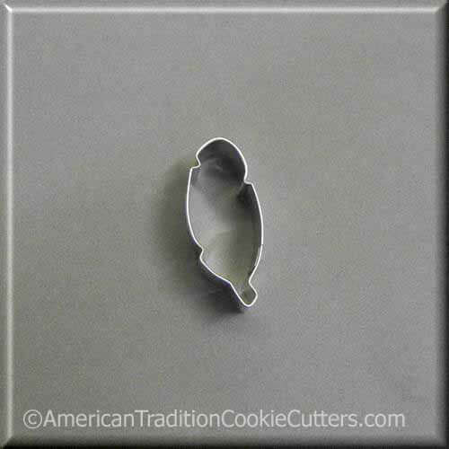 2 inch Mini Feather Metal Cookie Cutter