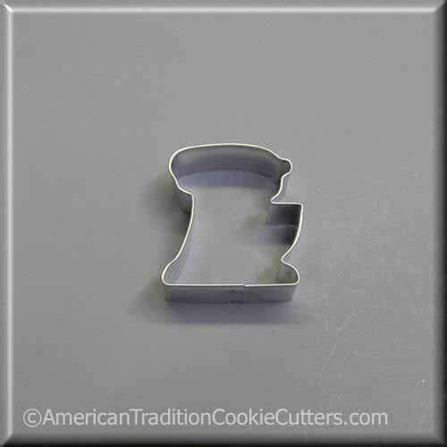 2.25 inch Mini Stand Mixer Metal Cookie Cutter