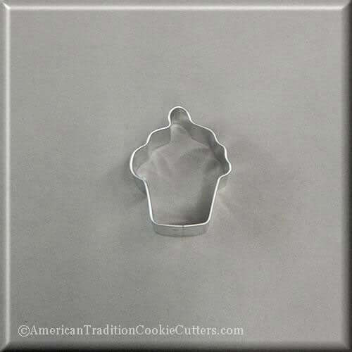 2 inch Mini Cupcake Metal Cookie Cutter