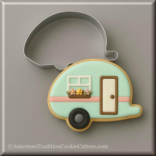 Camping Themed Metal Cookie Cutters