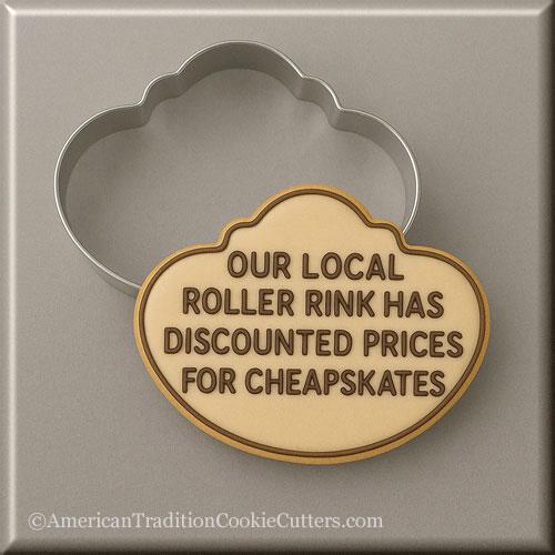 Plaque Frame Metal Cookie Cutters