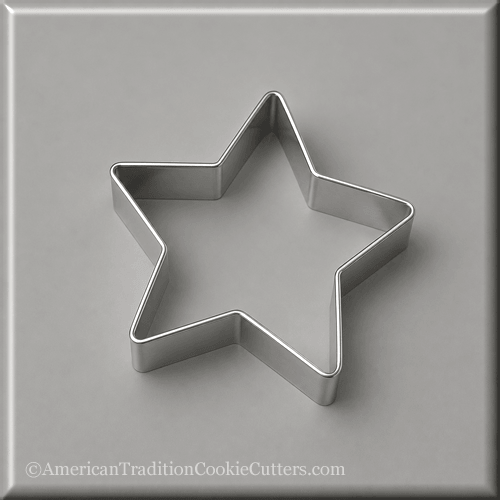 1.75 inch Star Metal Cookie Cutter for baking cookies and decorating desserts.