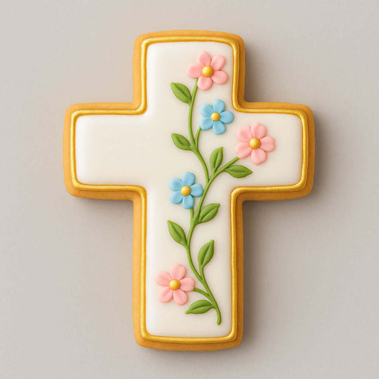 2.75" Cross Metal Cookie Cutter