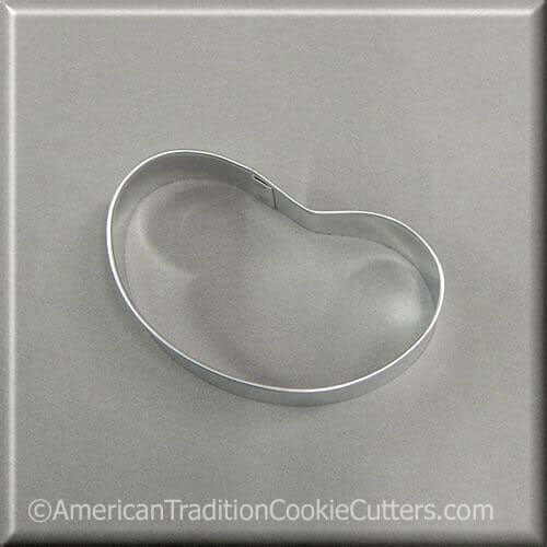 3.5 inch Jellybean Metal Cookie Cutter
