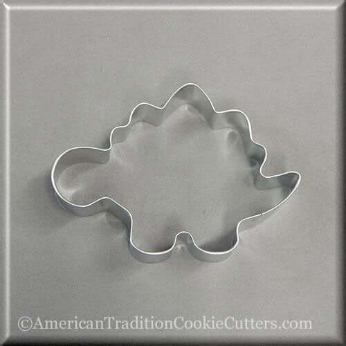 4 inch Stegosaurus Metal Cookie Cutter