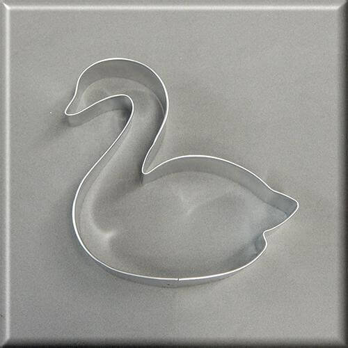 4 inch Swan Metal Cookie Cutter