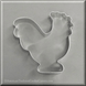 4.25 inch Rooster Metal Cookie Cutter